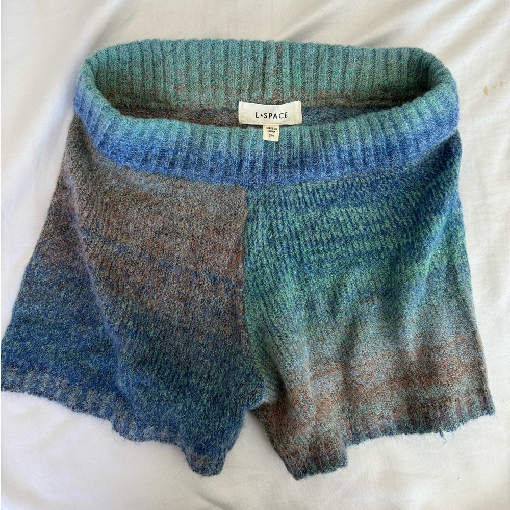 L Space knitted shorts